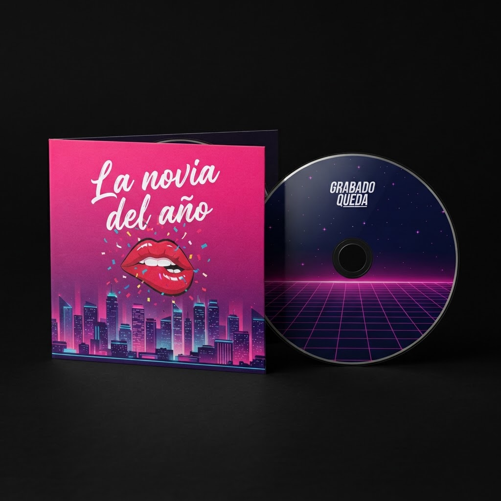 Álbum rosa titulado La novia del año junto a su CD